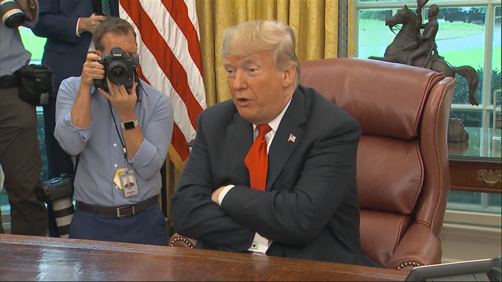 特朗普將股市暴跌歸咎於聯儲局