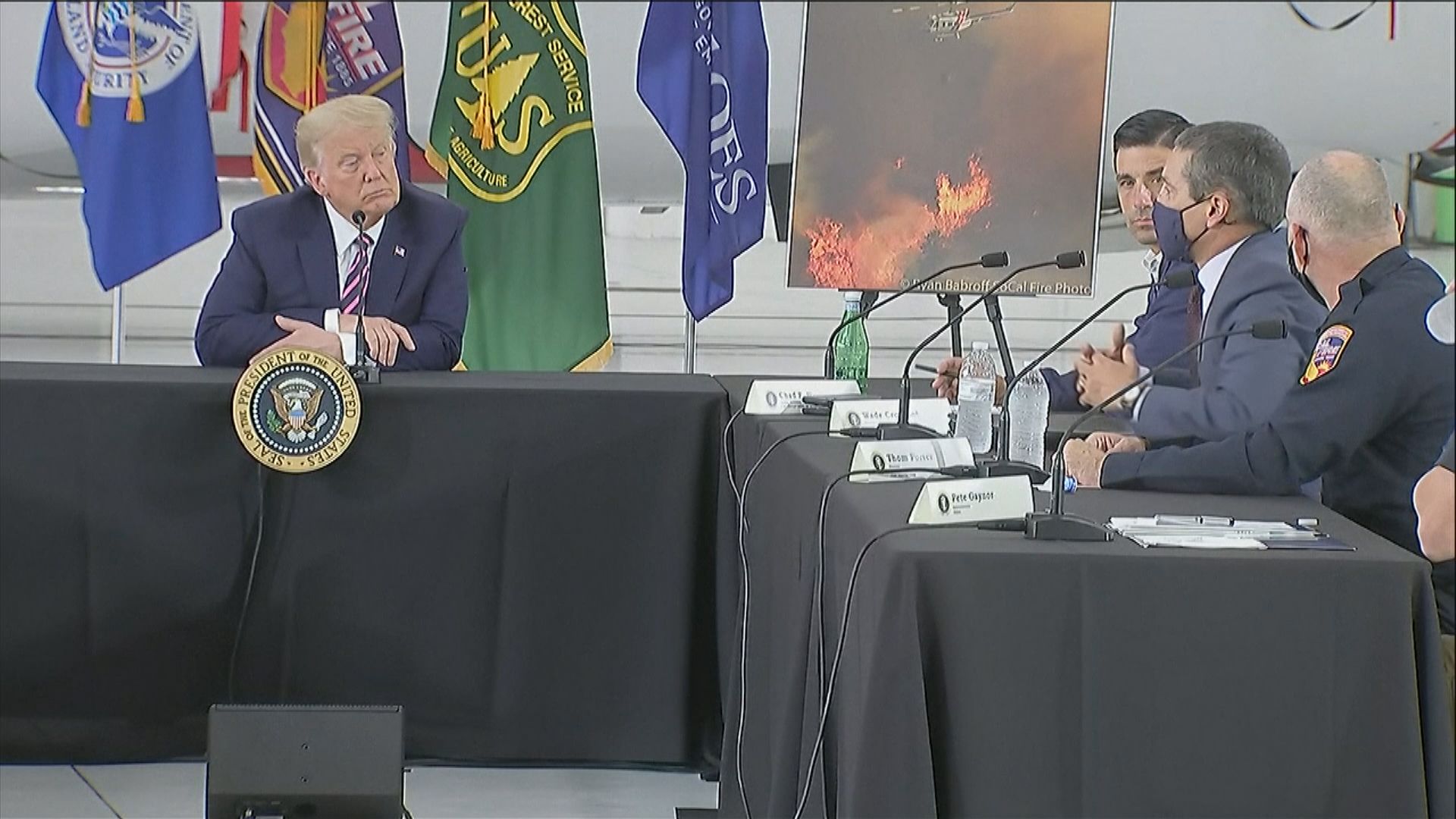 【西岸山火】特朗普指植被管理不善引致　拜登斥其「氣候縱火犯」