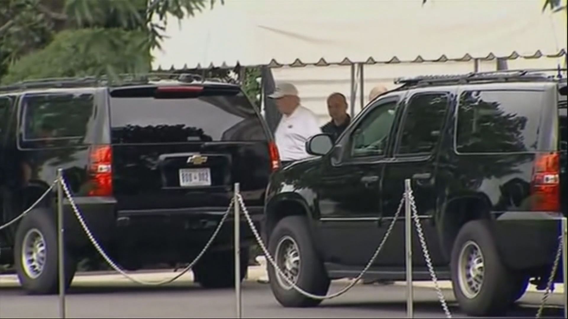 特朗普到弗吉尼亞州度周末