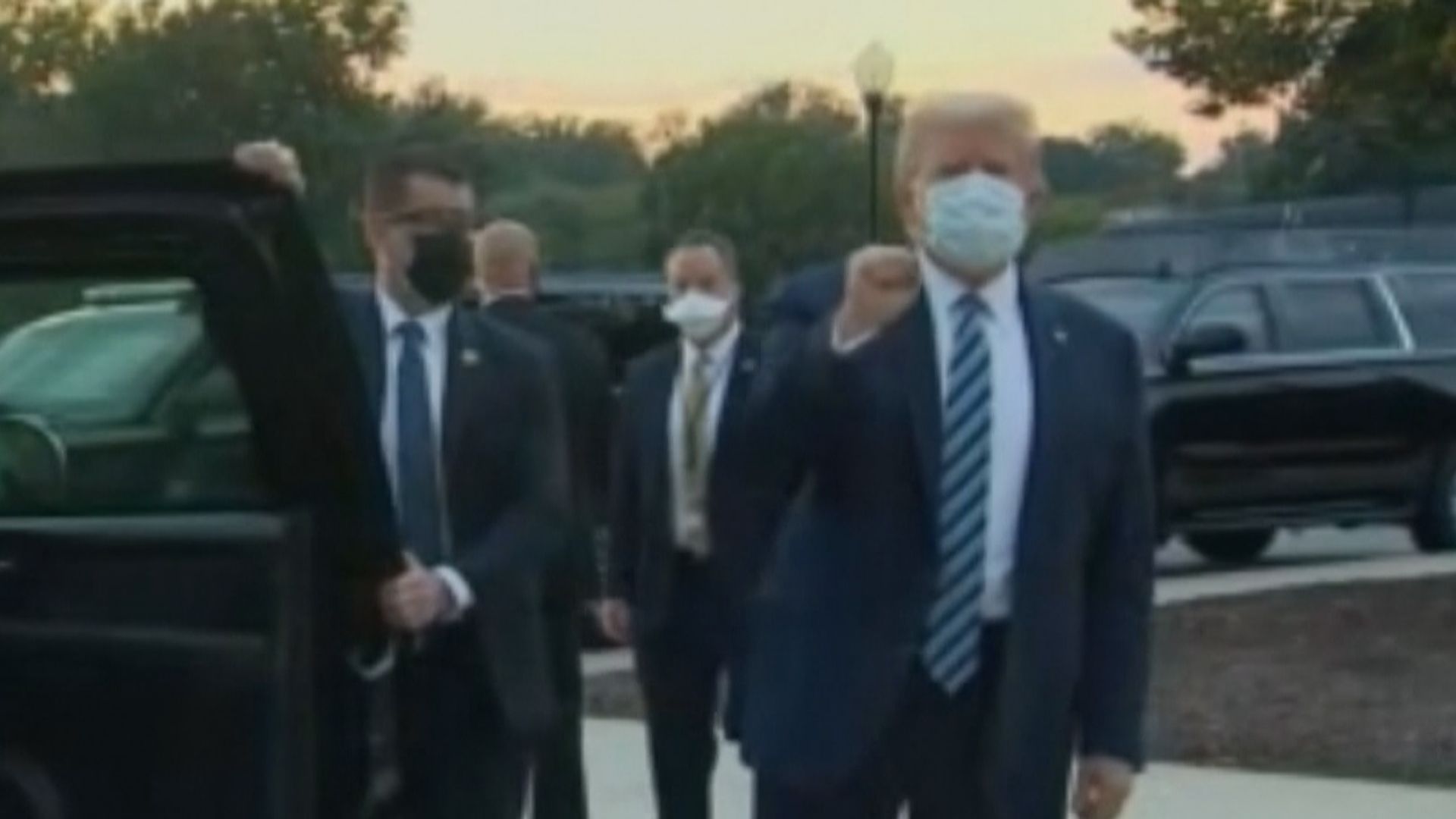 特朗普出院　主診醫生指其臨床狀況符出院要求