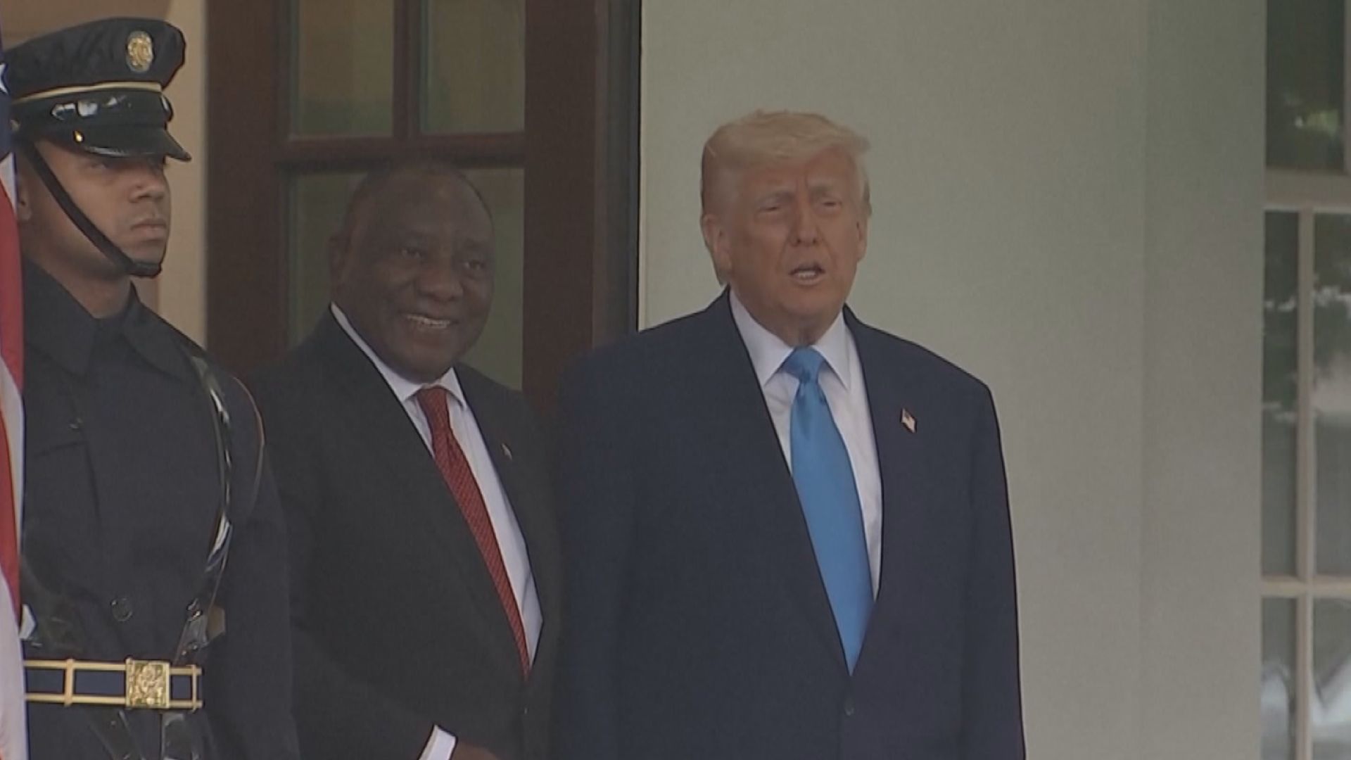 特朗普批南非實施針對白人政策　拉馬福薩否認