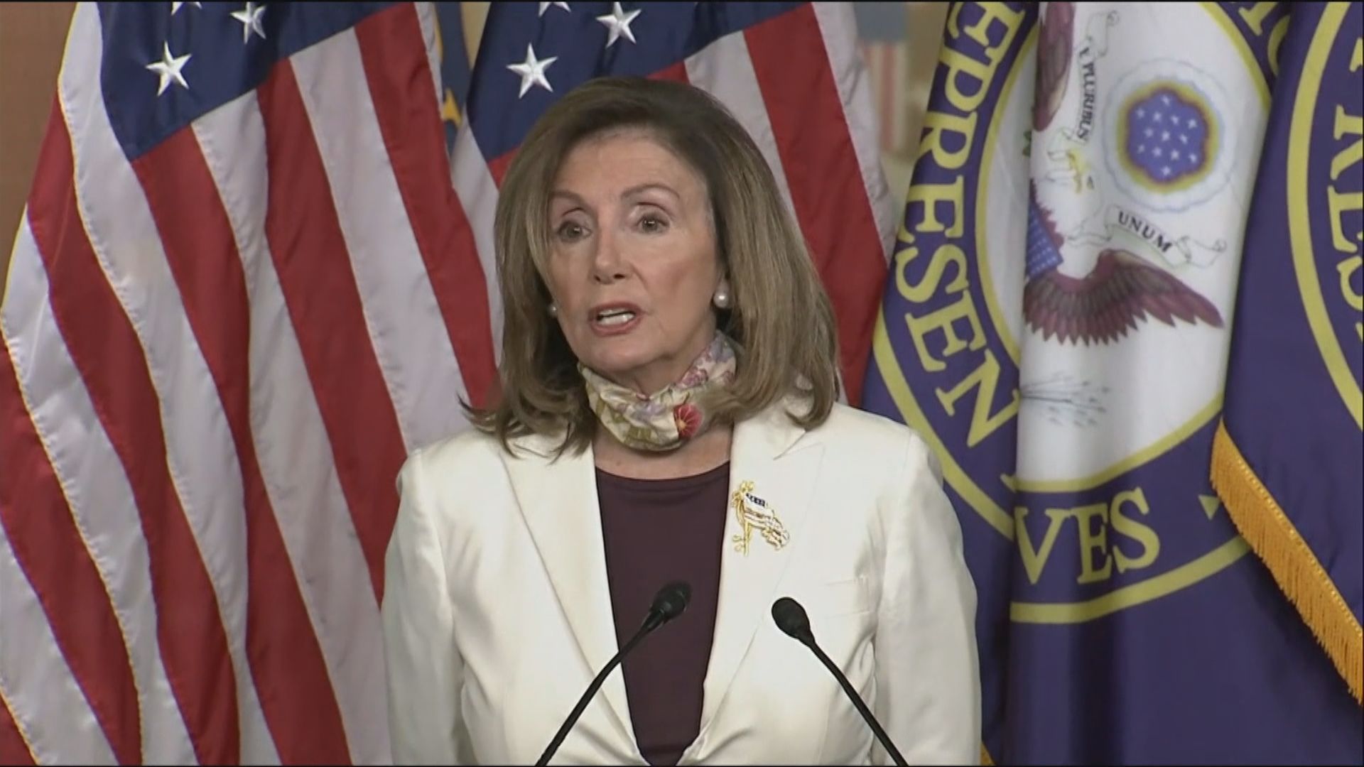 佩洛西：刺激經濟方案談判取得進展　但仍未達成共識