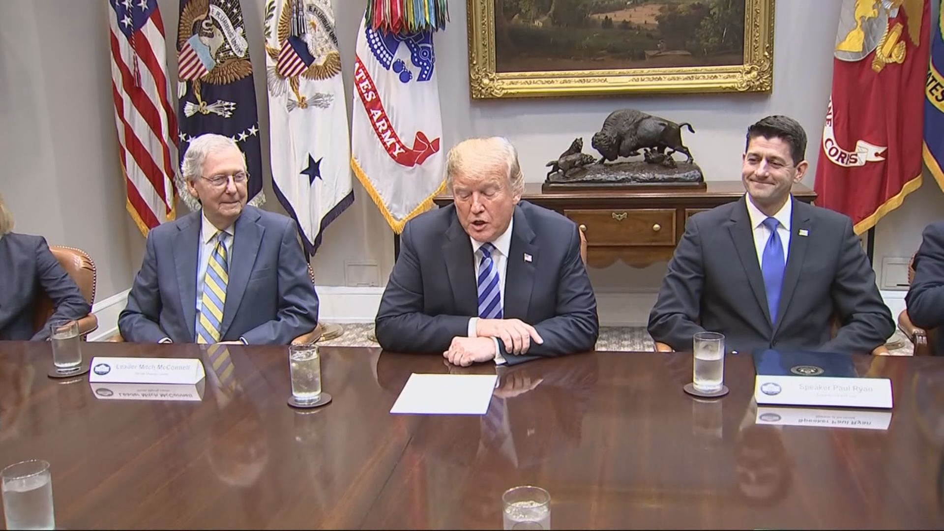 特朗普：目前沒打算與中國達成貿易協議