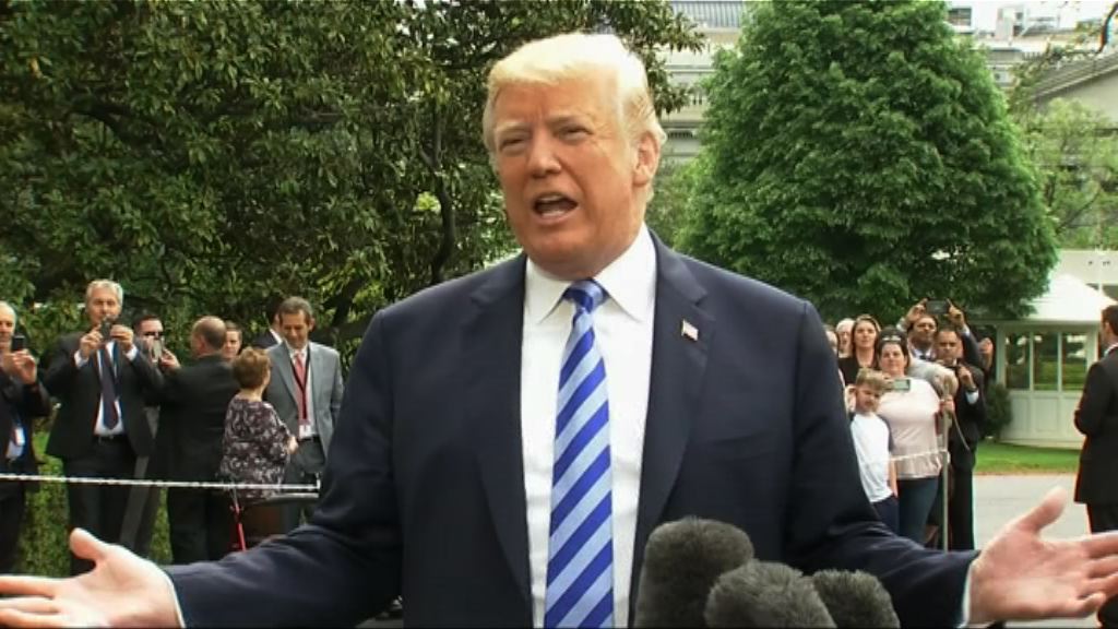 特朗普重申中美貿易必須公平