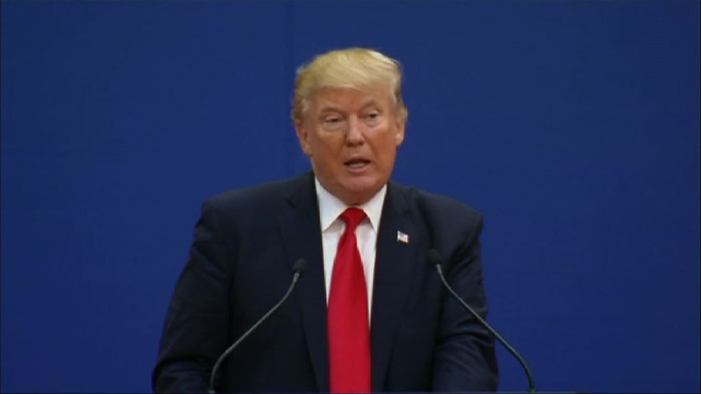 特朗普稱習近平能解決北韓核問題