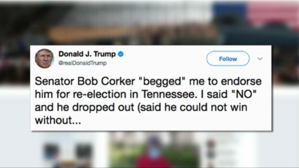 特朗普與共和黨參議員科克罵戰