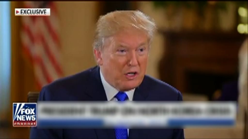 特朗普暗示日本或動手制止北韓