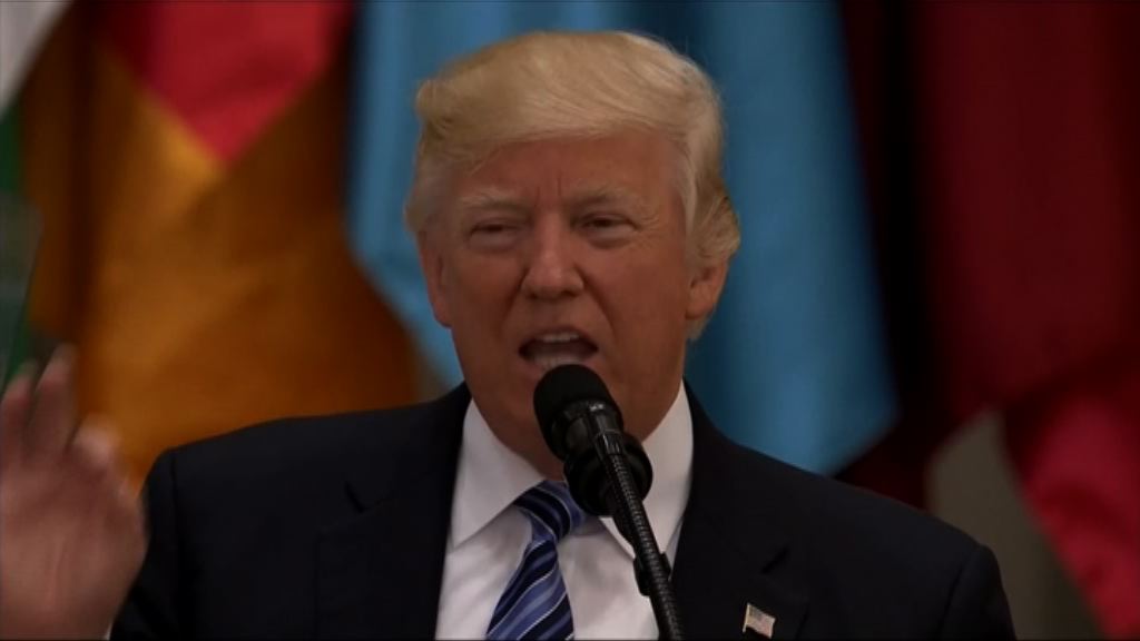 特朗普否認說過跟金正恩關係良好