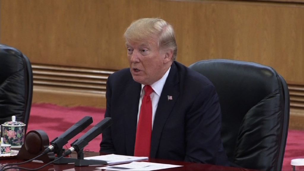 特朗普：中美有方法解決朝鮮半島問題