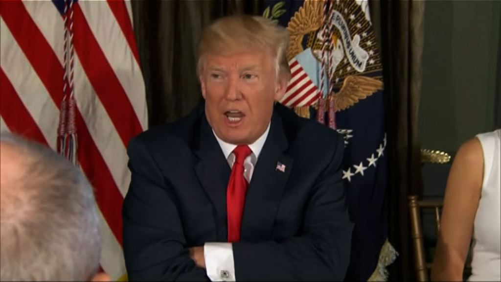 特朗普警告北韓若再威脅美國會受到痛擊