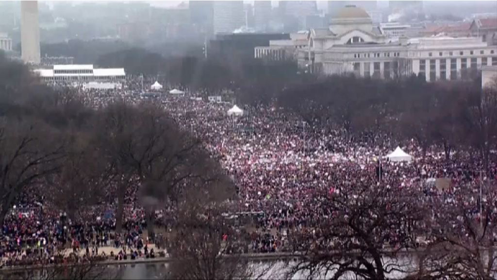 全球多個城市有大規模反特朗普示威