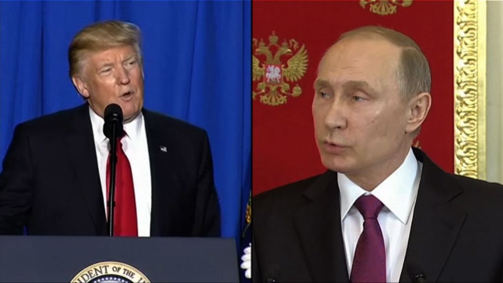 美俄領袖通電話談北韓敘利亞問題