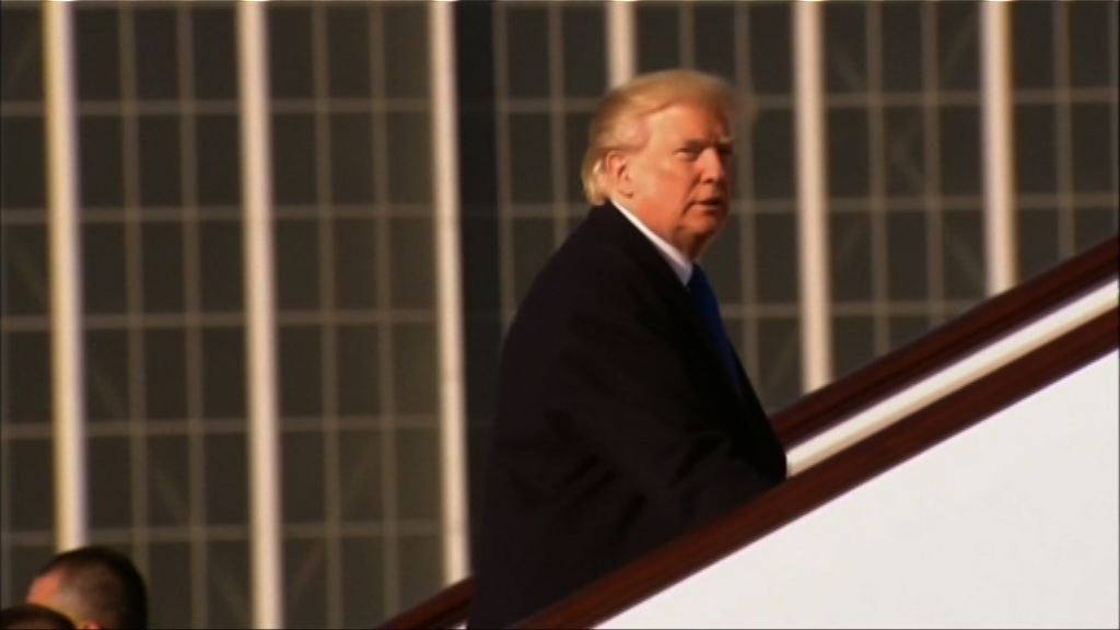 特朗普結束訪華行程轉往越南