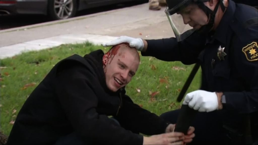 加州柏克萊挺特朗普集會爆發衝突