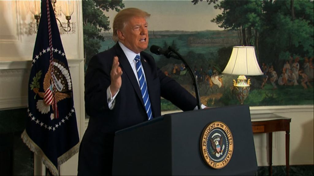 特朗普：致力盡快降低美國龐大貿易逆差