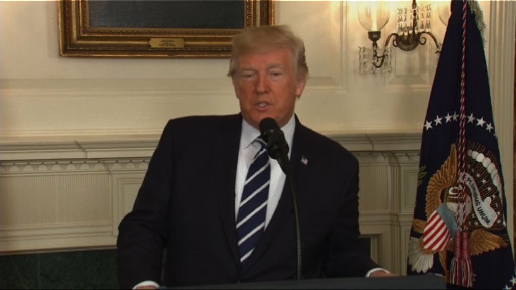 拉斯維加斯槍擊案　特朗普：是邪惡行為