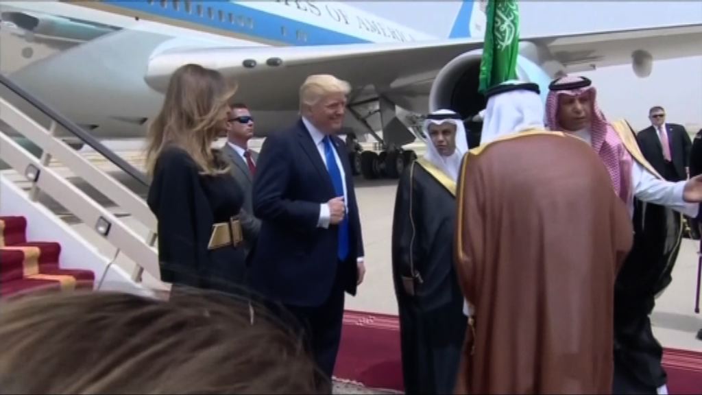 特朗普以沙特為外訪首站着重改善關係