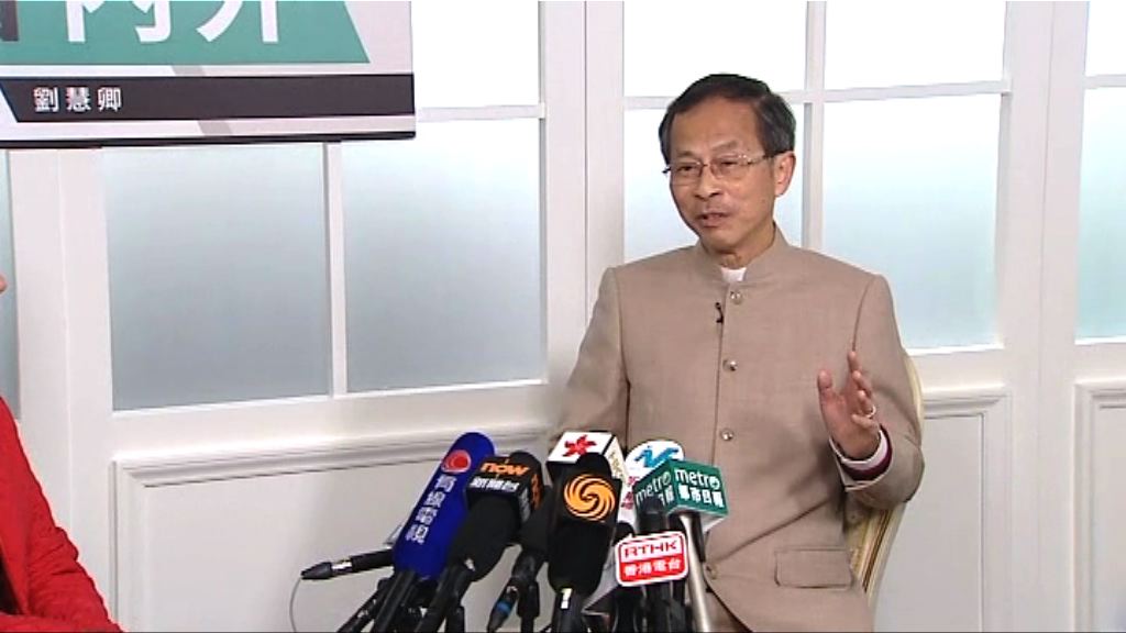 欲參選被勸退　曾鈺成：或因言論與中央不合