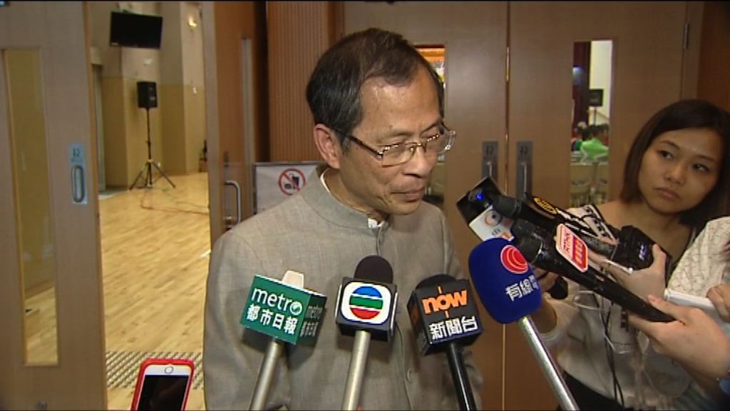 曾鈺成：政府暫未有國家安全立法計劃