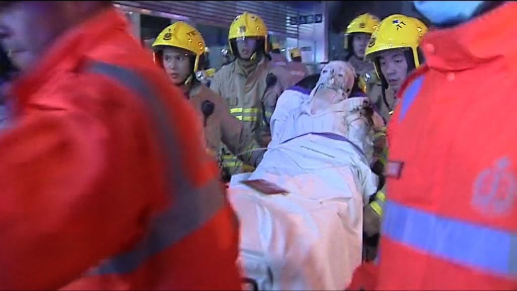 男子涉擲汽油彈自焚致車廂起火　最少18傷