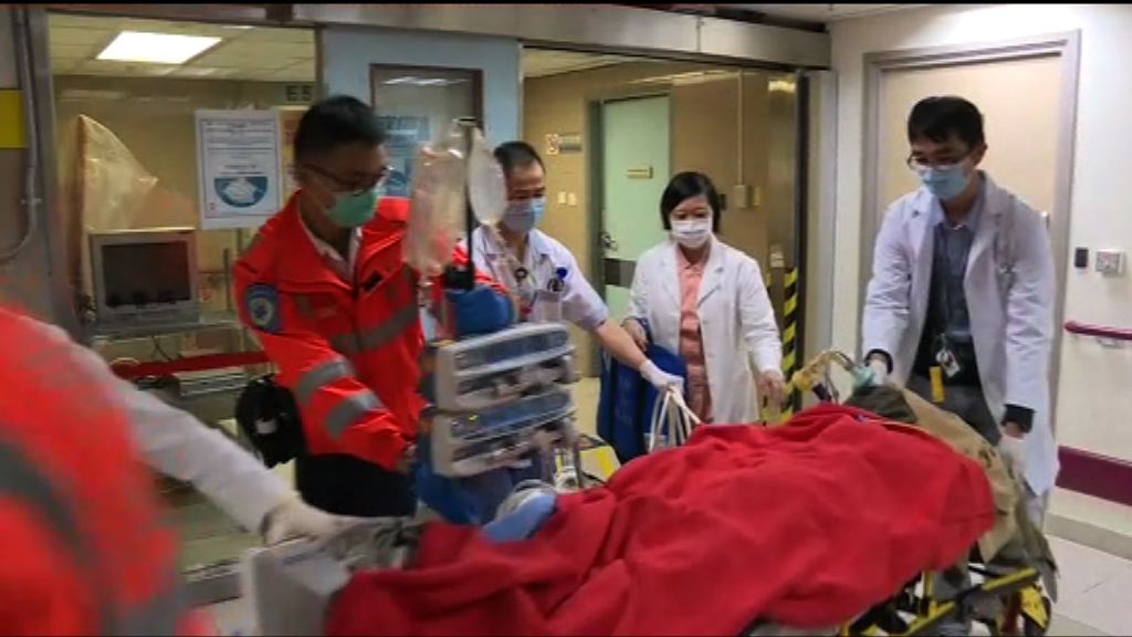 港鐵車廂縱火案　10人留醫3人危殆