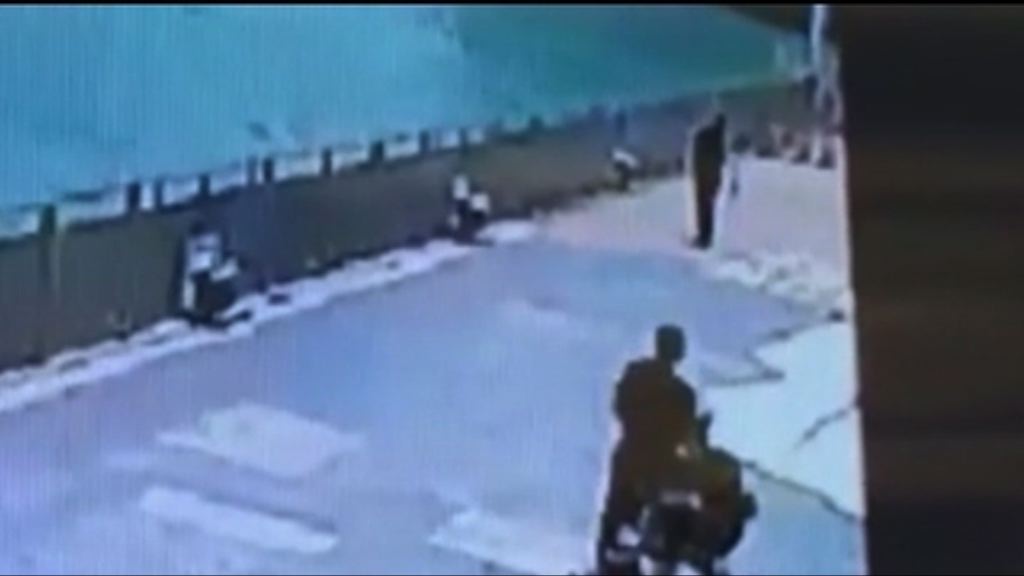 海運大廈現可疑物品　片段顯示女子現場徘徊