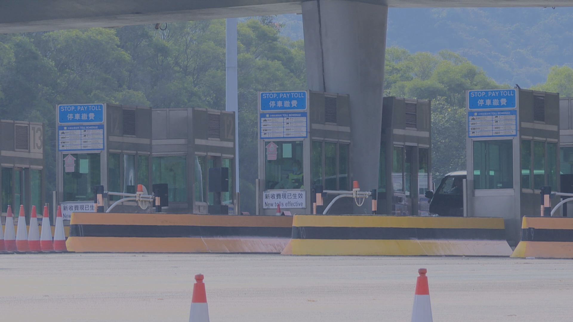 大欖隧道費用本月18日起加價2元至14元