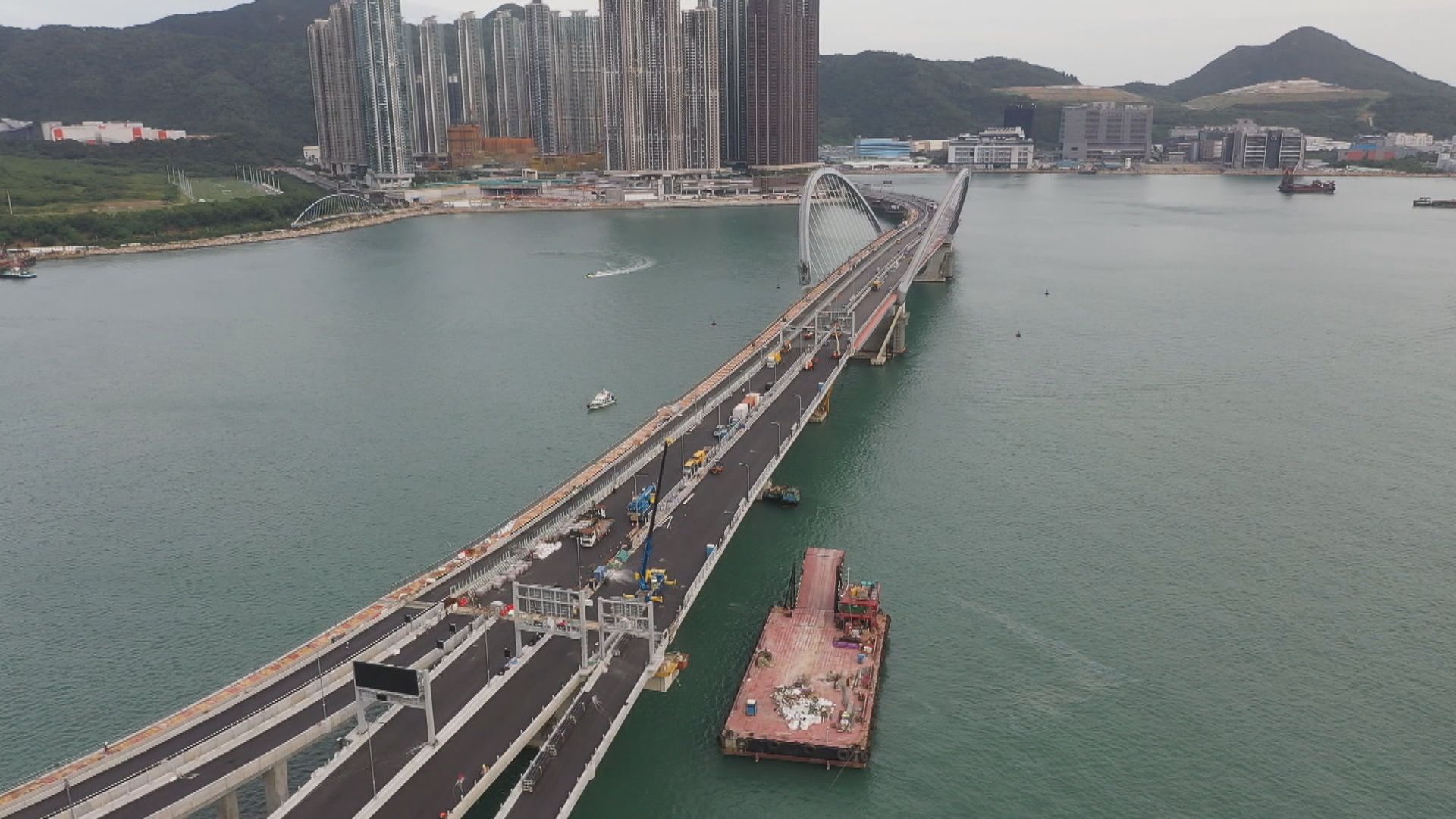 將軍澳藍田隧道及跨灣連接路下月11日通車