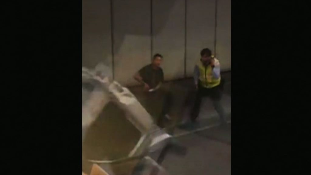 尖山隧道往沙田方向全線封閉