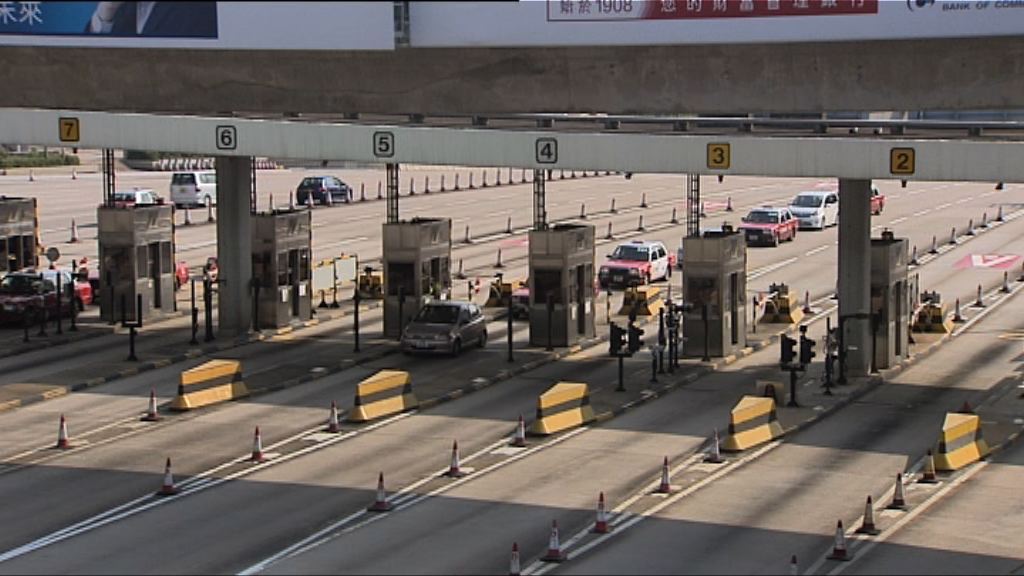 西隧周日起加價　私家車加至70元