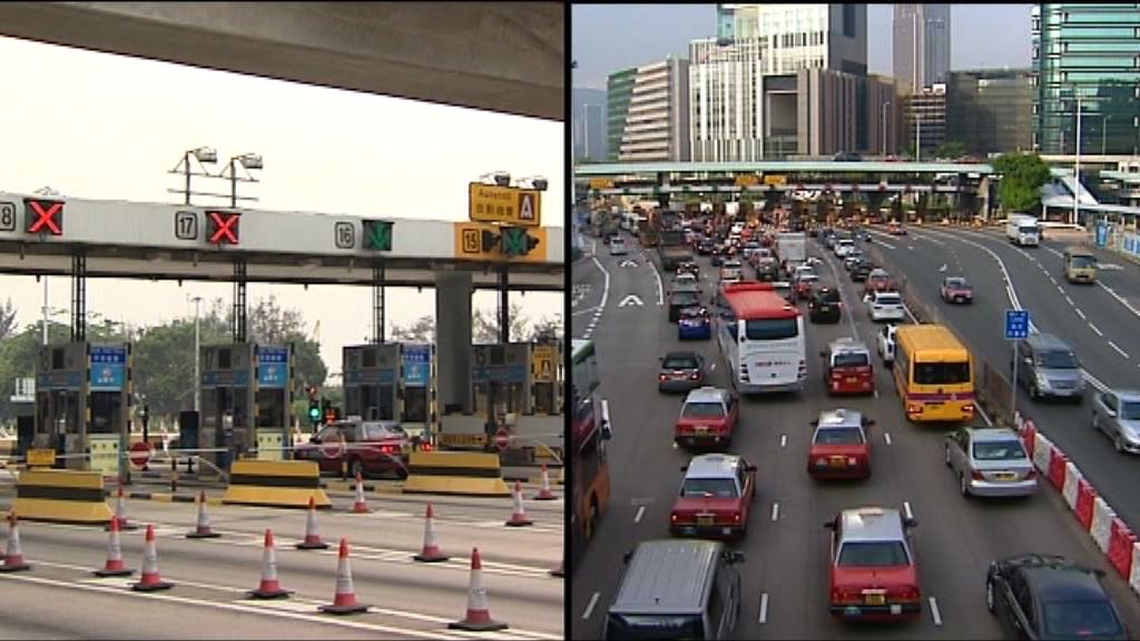 西隧加價後首個工作天交通大致暢順