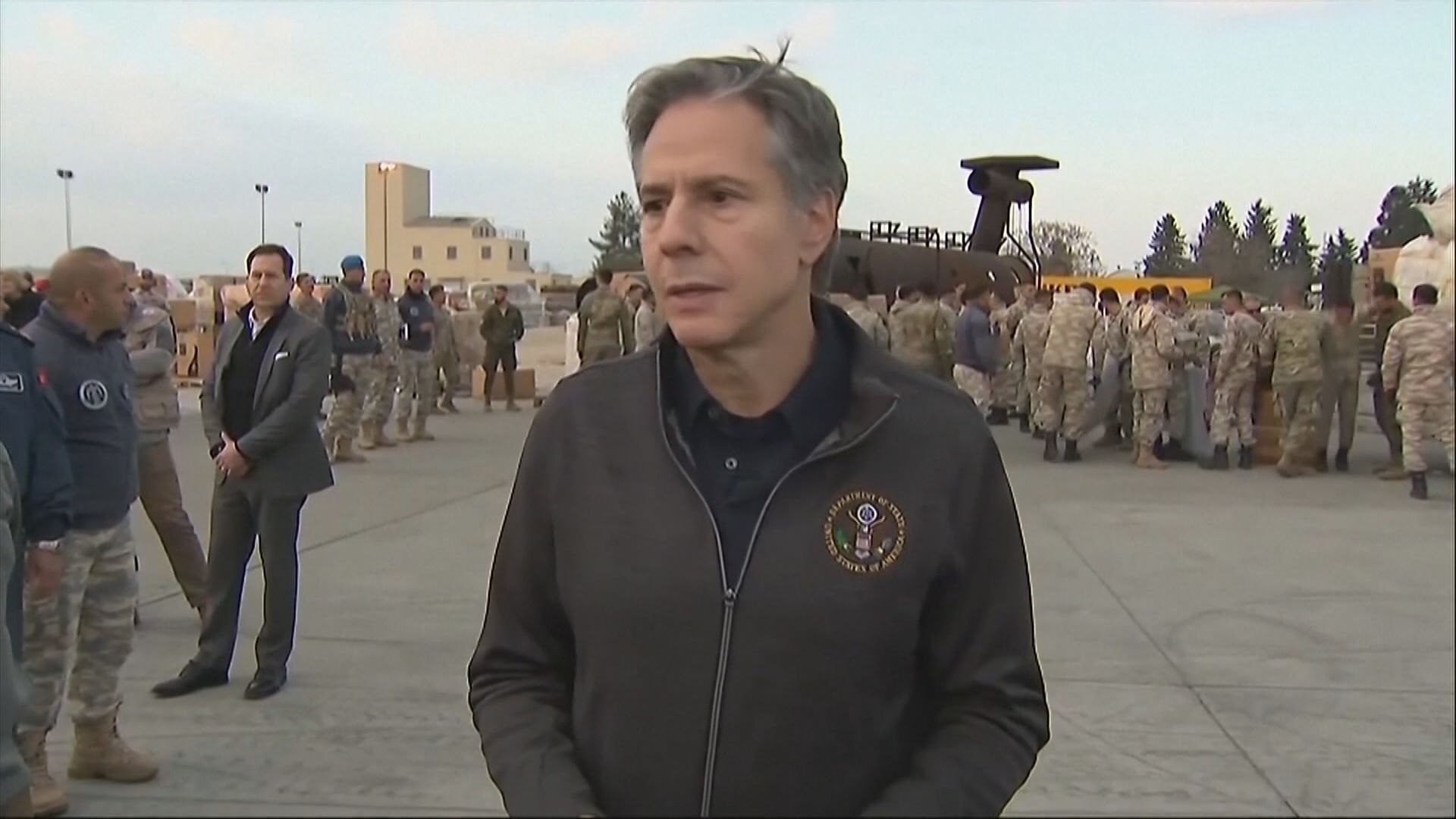 土耳其宣布停止大部分災區搜救工作　布林肯視察地震破壞情況