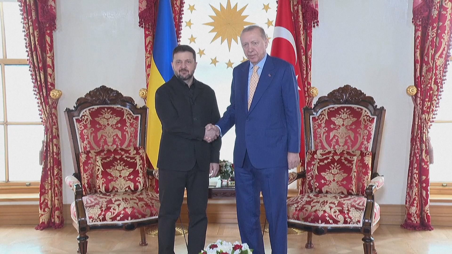 澤連斯基訪土耳其　與埃爾多安討論合作等議題