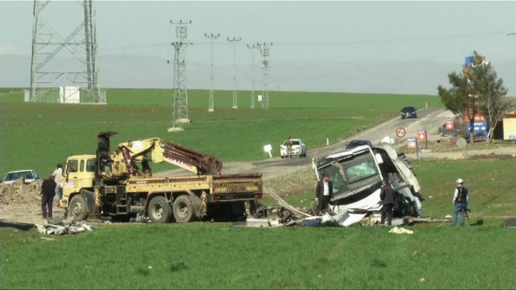 土耳其東南部再有軍車遇襲
