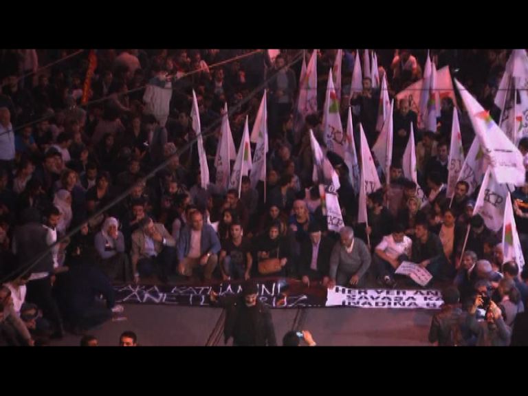 土耳其首都示威　譴責襲擊