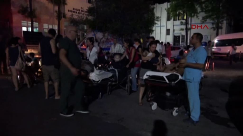 愛琴海6.7級地震　希臘兩死逾百傷