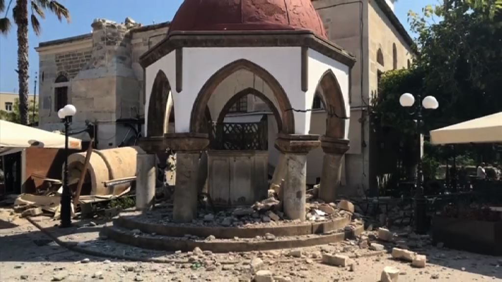 愛琴海6.7級地震　希臘至少兩遊客死