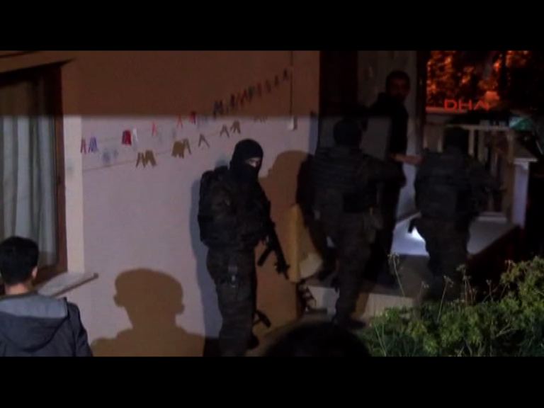 土耳其警拘多人疑與伊斯蘭國有關