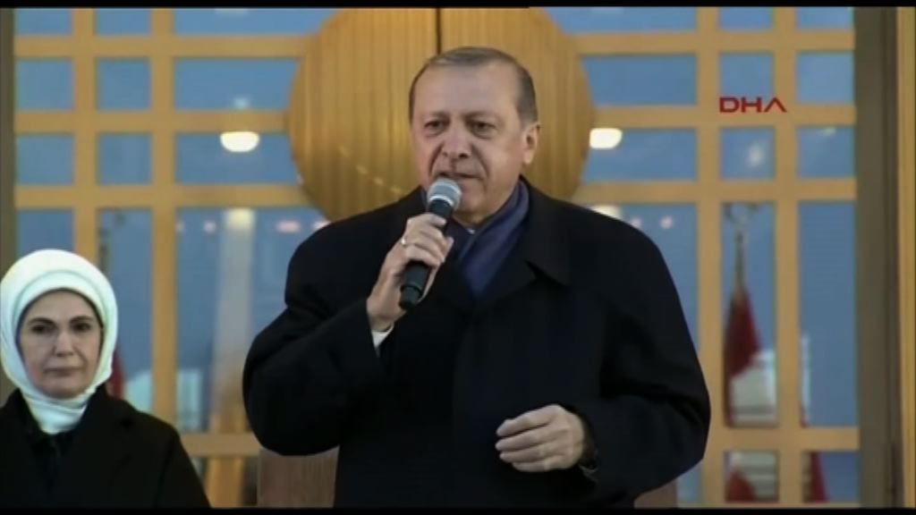 埃爾多安強調土耳其公投民主