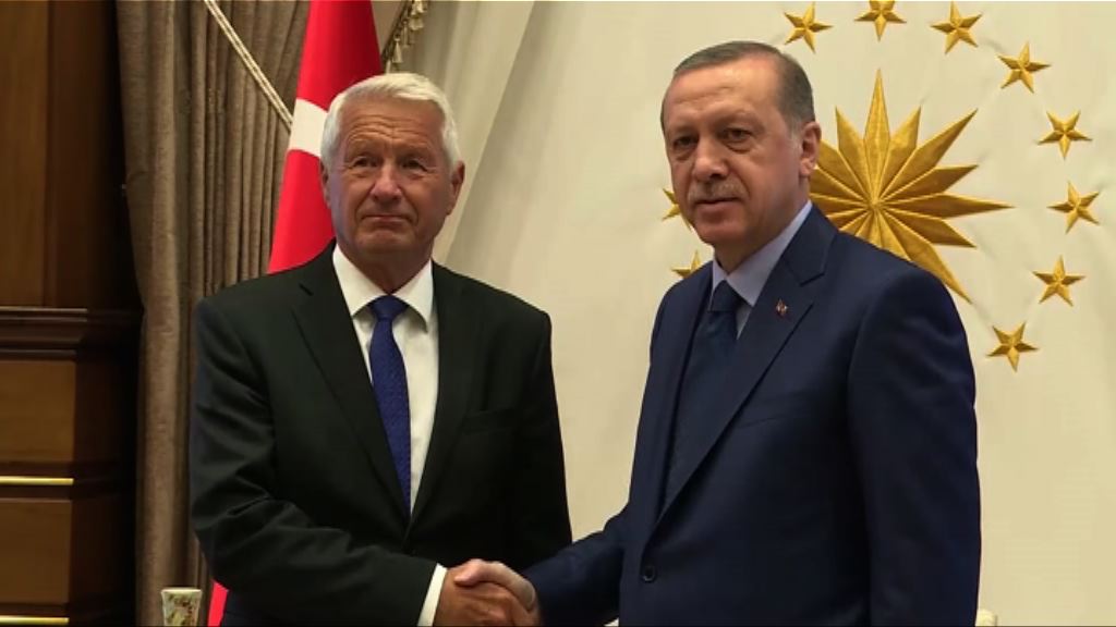 歐委會秘書長訪土耳其促尊重人權