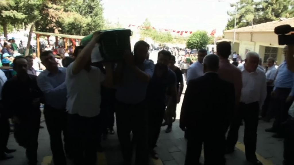 土耳其總理稱不確定婚禮襲擊案施襲者年齡