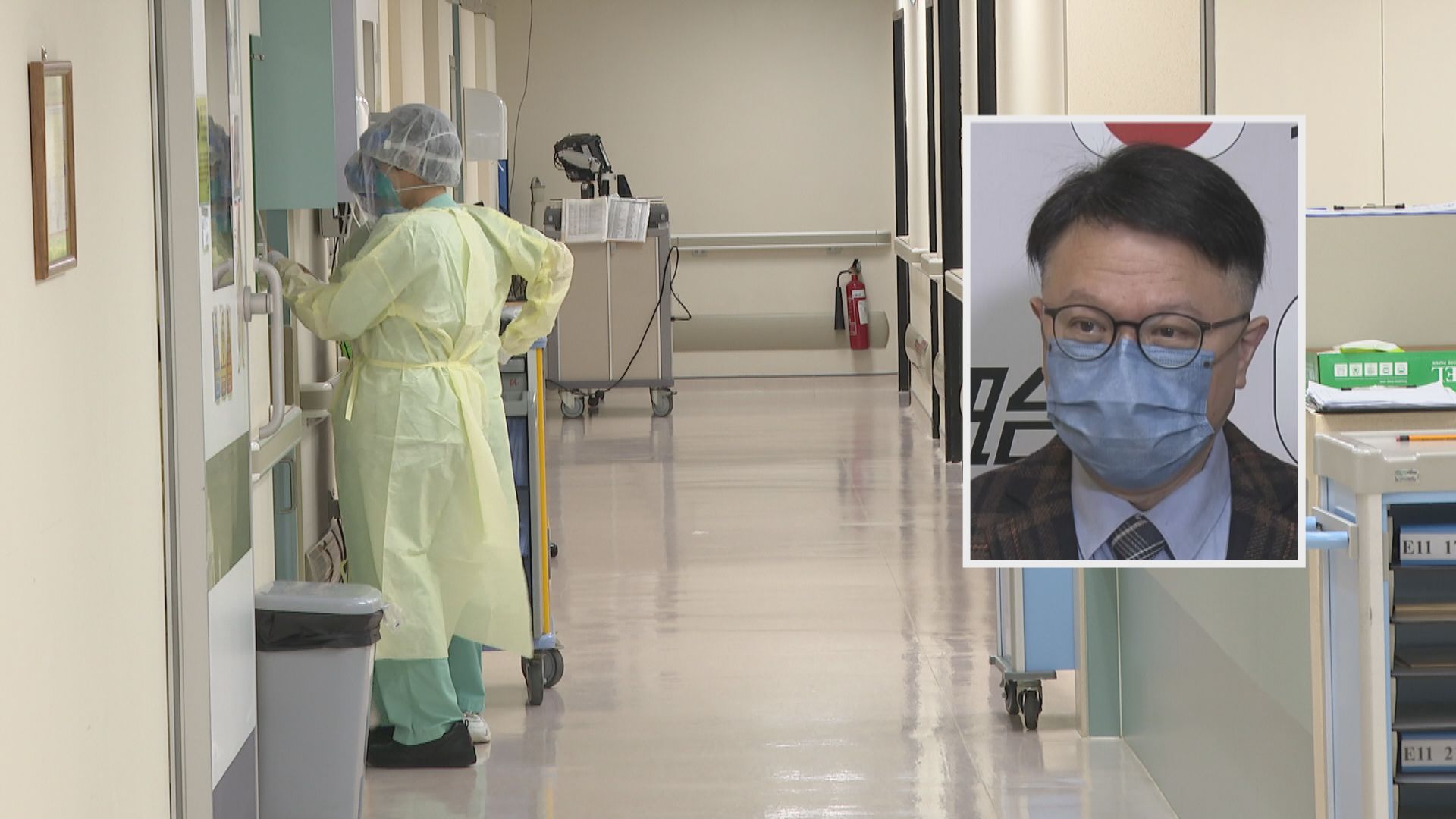 許樹昌：若醫療系統不勝負荷可考慮放寬出院條件