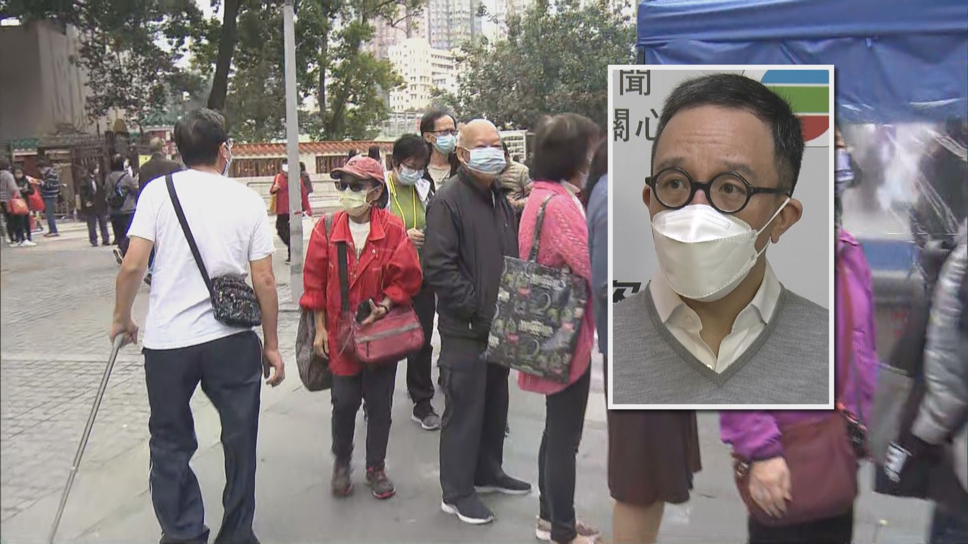 梁卓偉：若持續出現源頭不明個案　學校提早放農曆新年假