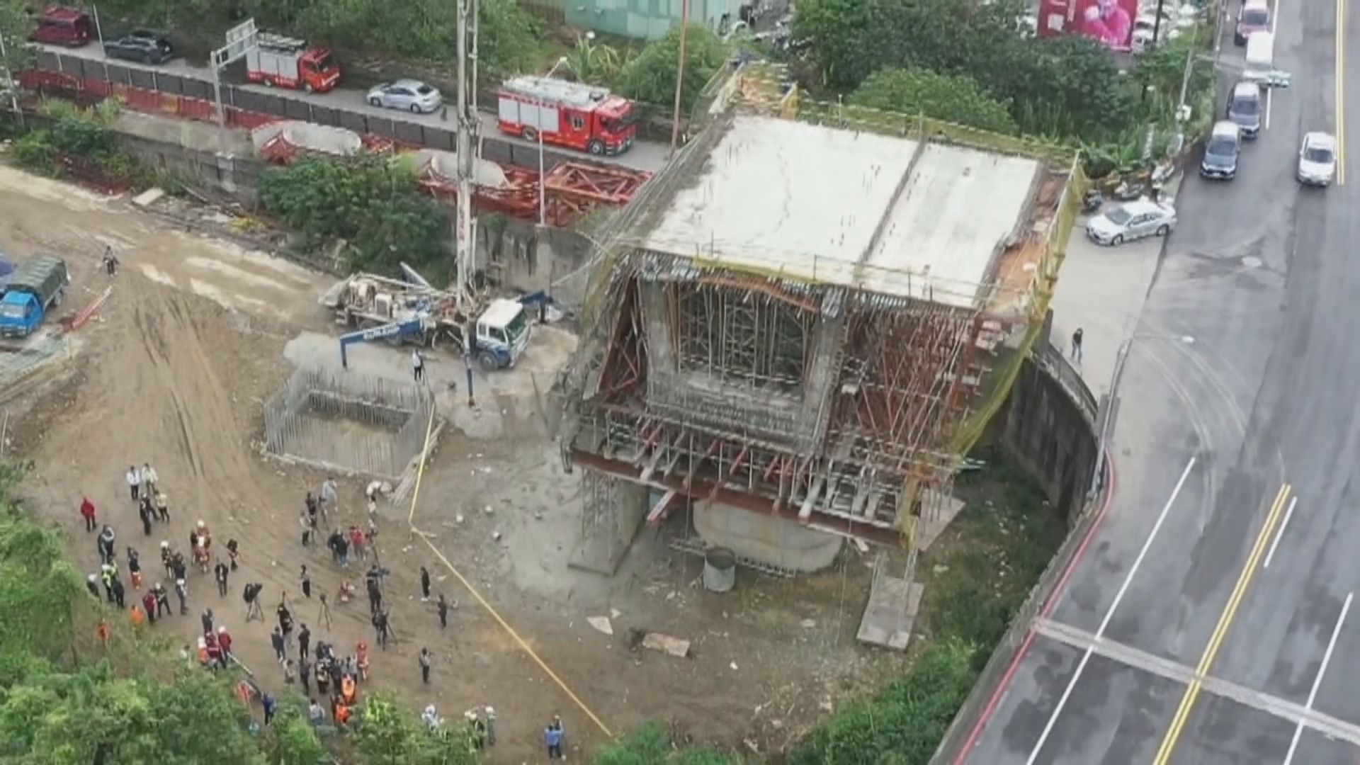 新北市捷運地盤工業意外釀3死2傷　勞動部：事故因模板支撐強度不足所致