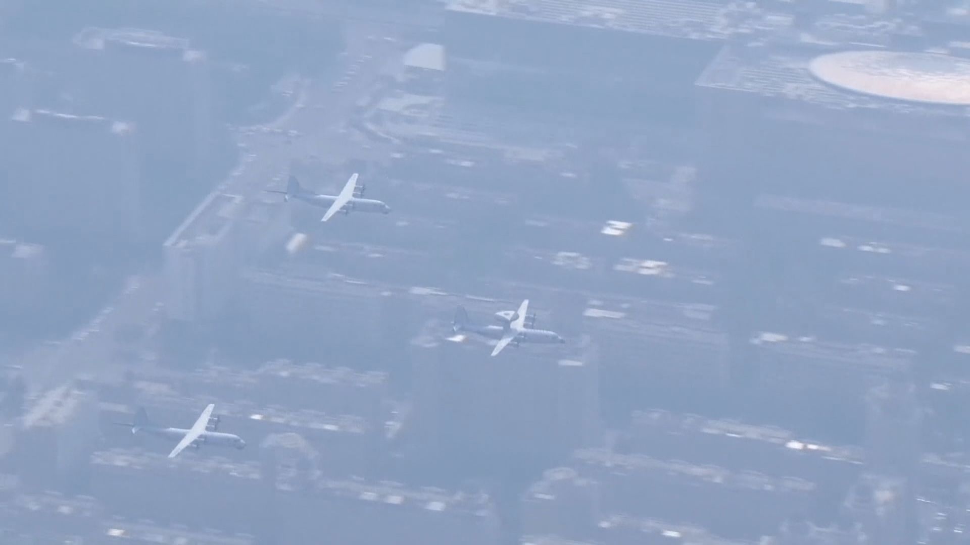 台灣軍方指解放軍25部軍機飛入台灣西南部空域