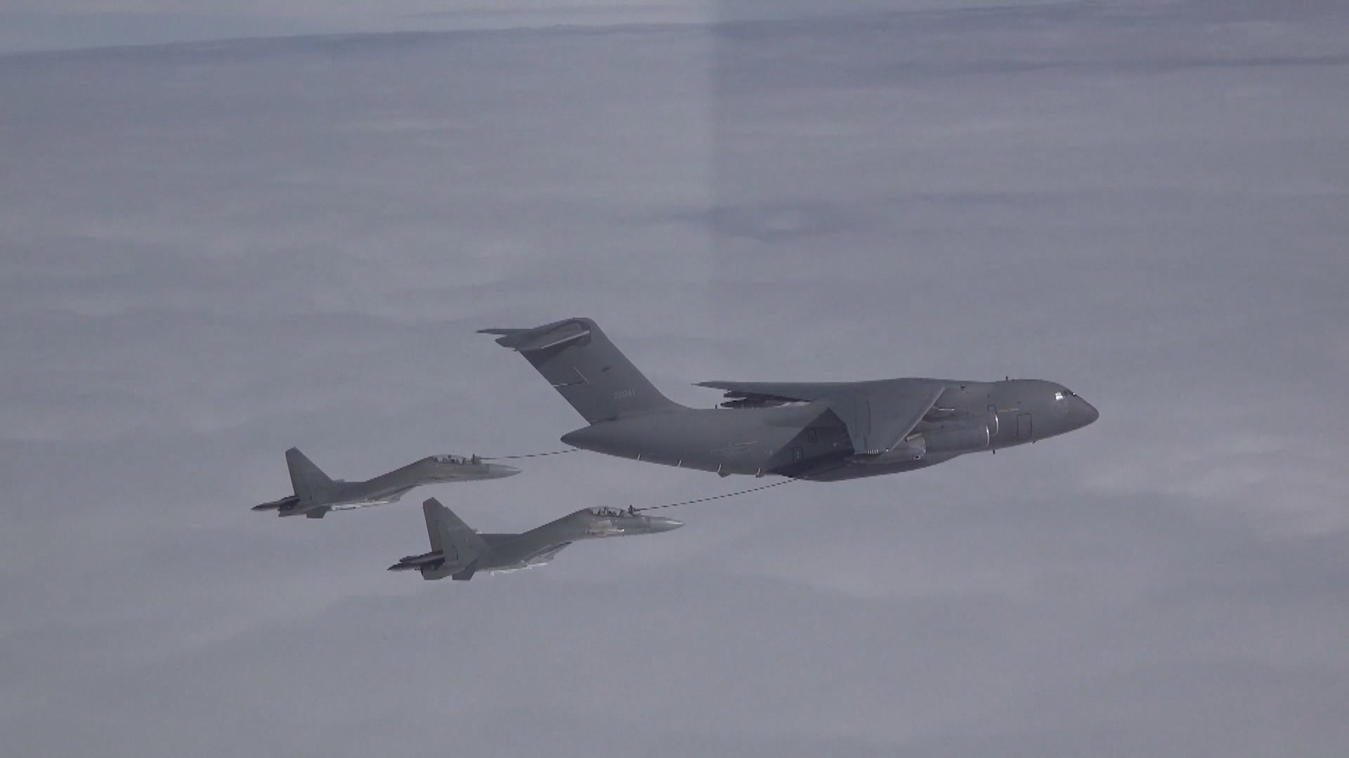 台灣軍方指24小時內共10架次解放軍軍機飛越台海中線