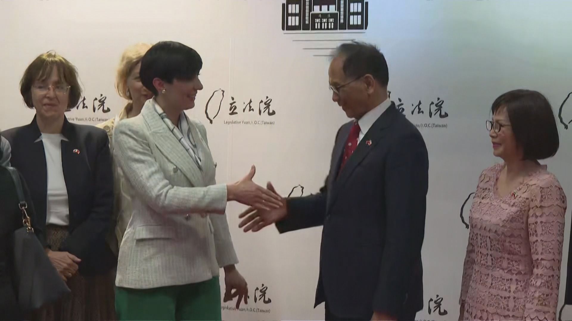 捷克眾議長率團訪台六日