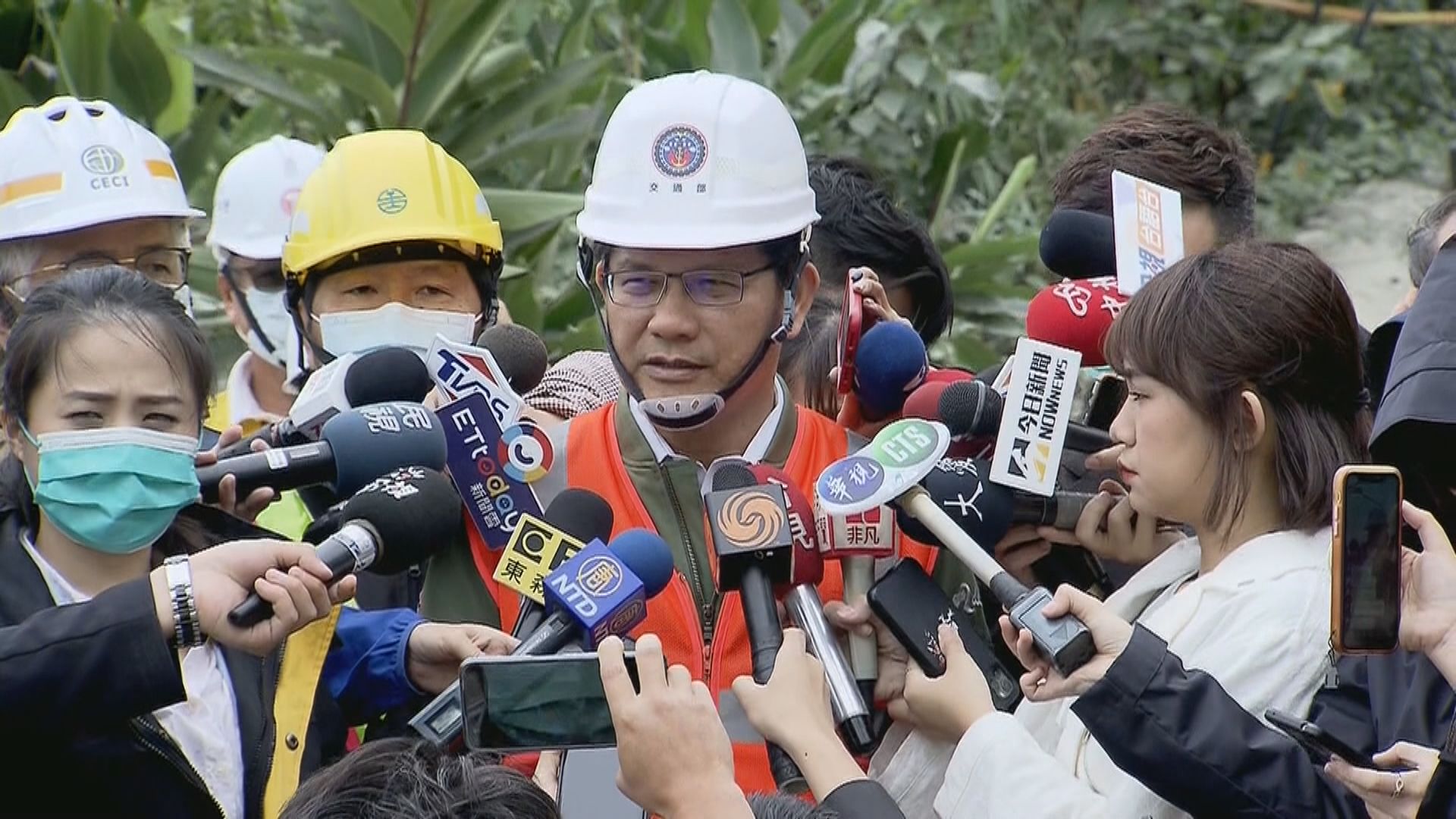 台鐵出軌事故　當局指應集中搶救未討論林佳龍辭職問題