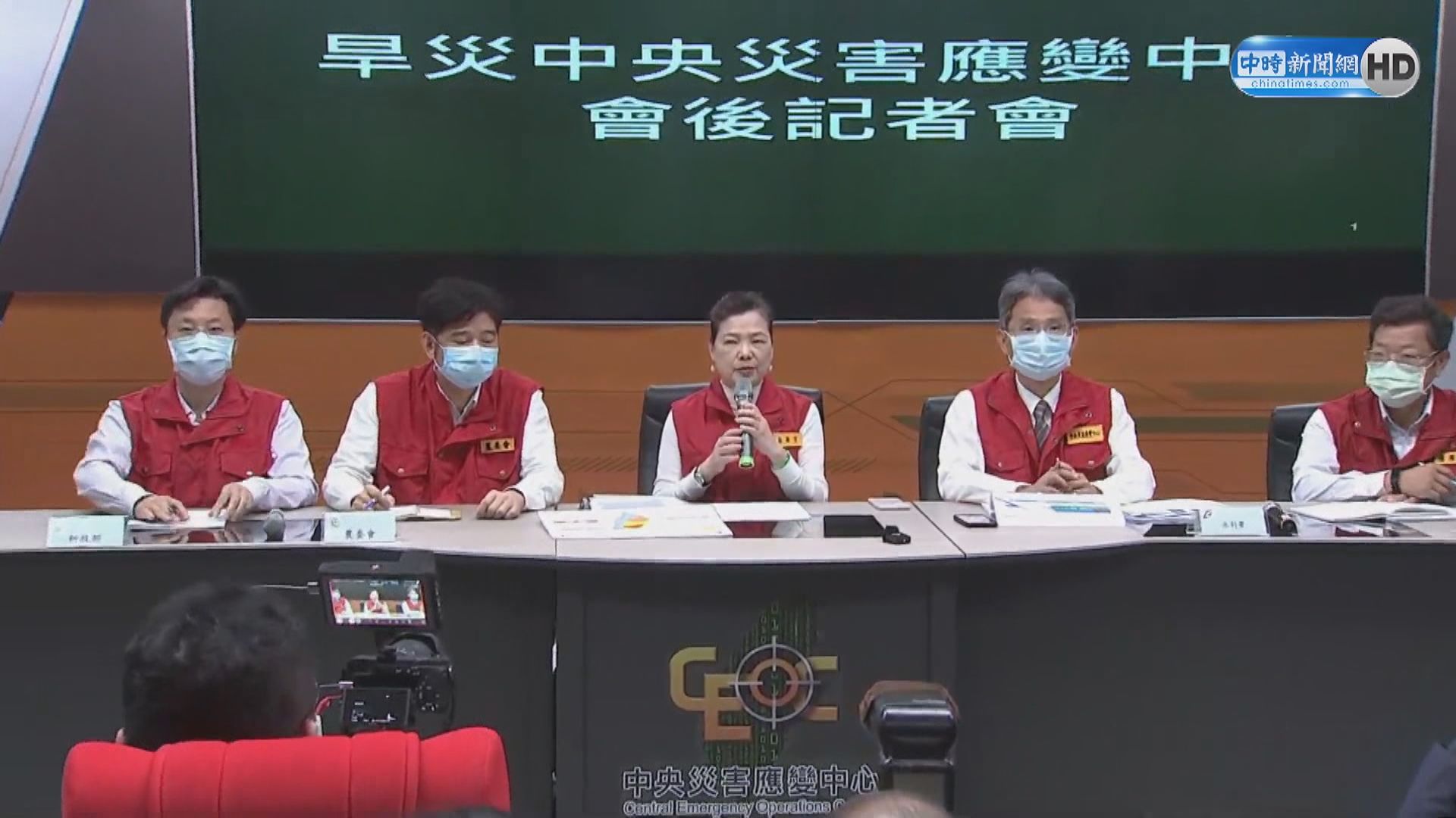 台灣旱情告急　苗栗、台中將每周制水兩日