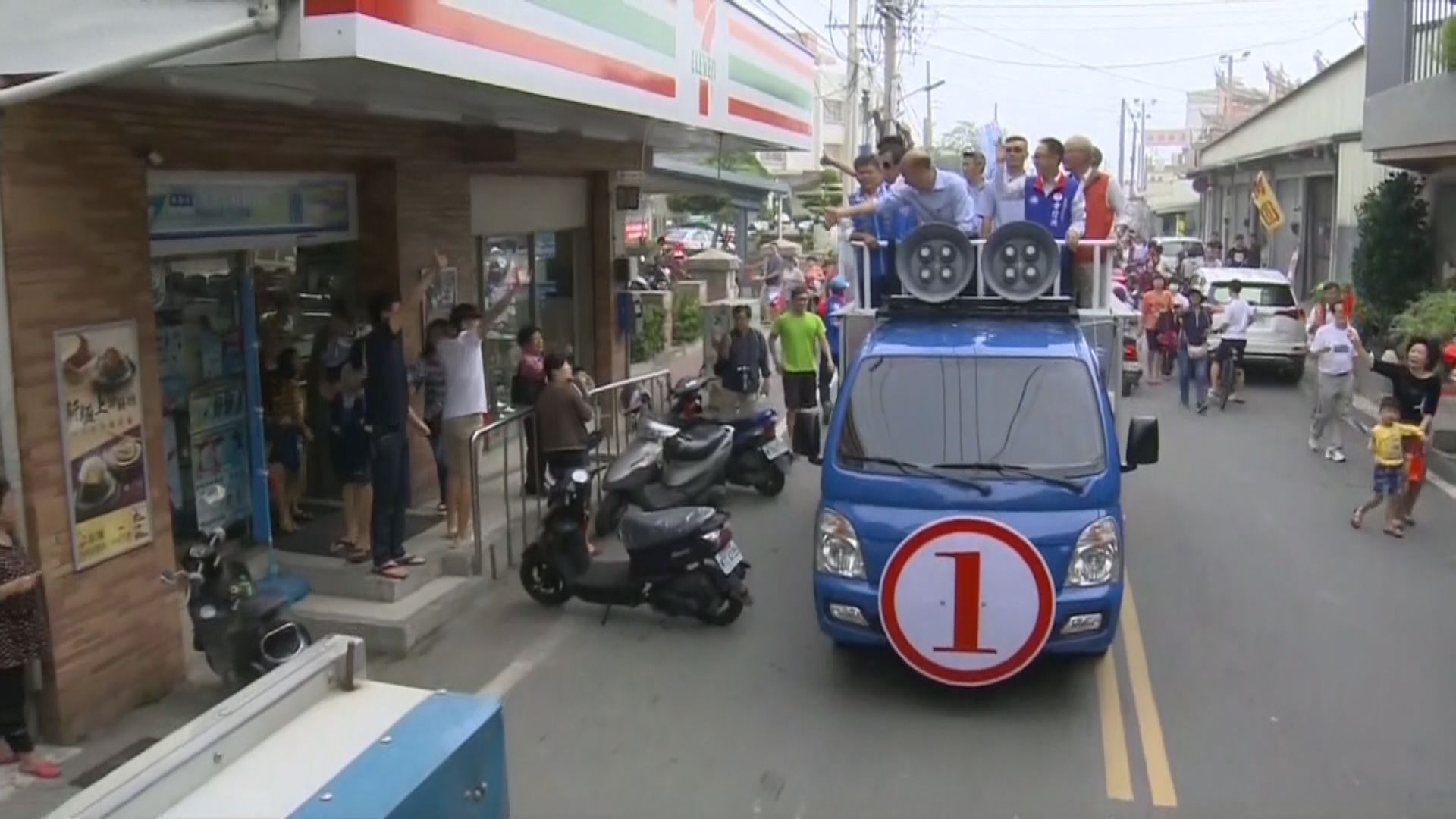 高雄市長選戰韓國瑜支持度首度領先陳其邁